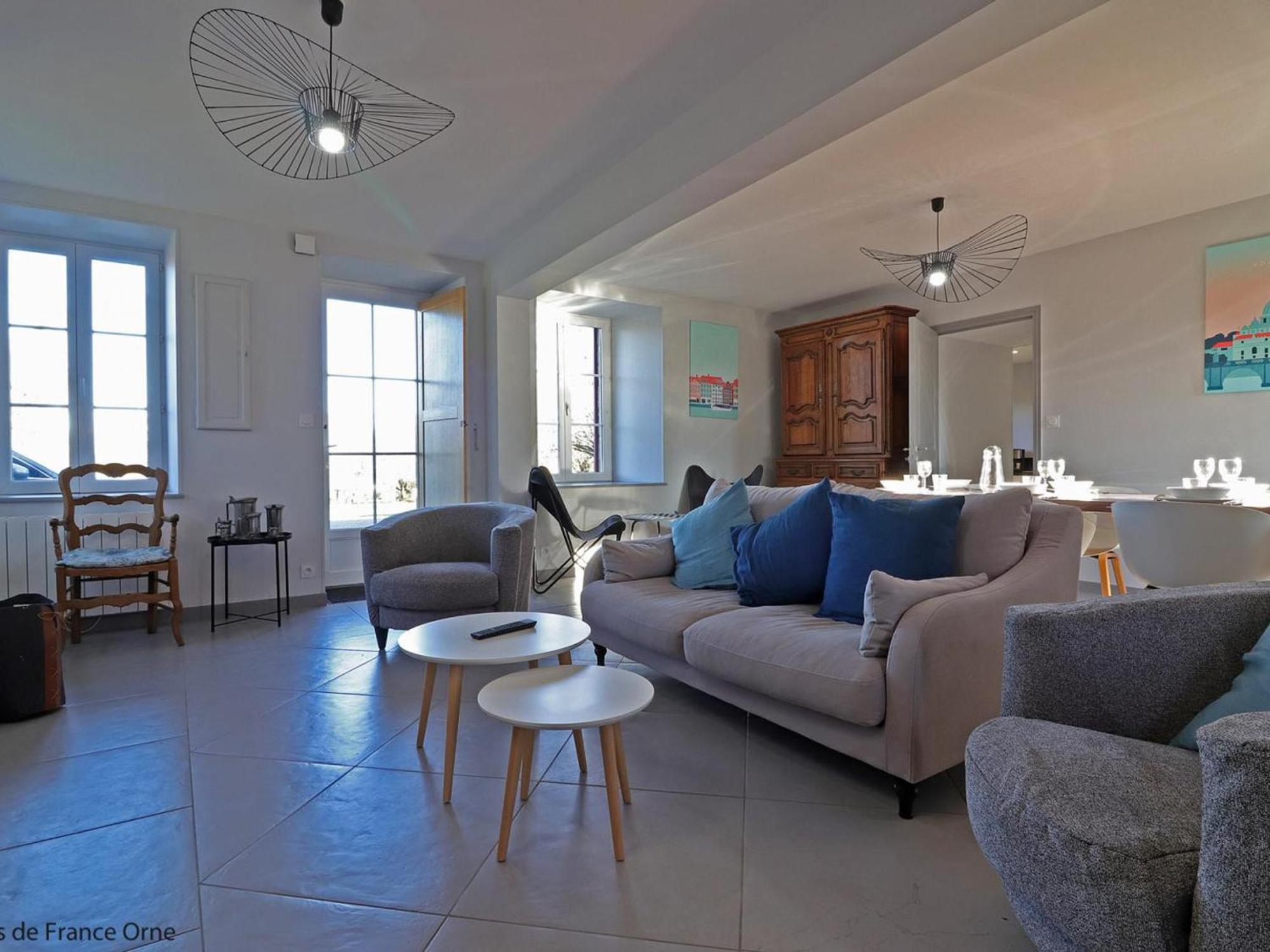 Maison Normande Renovee Avec Grand Jardin, Ideale Pour Famille, Proche Lac Et Randonnees - Fr-1-497-143 Menil-Gondouin ภายนอก รูปภาพ