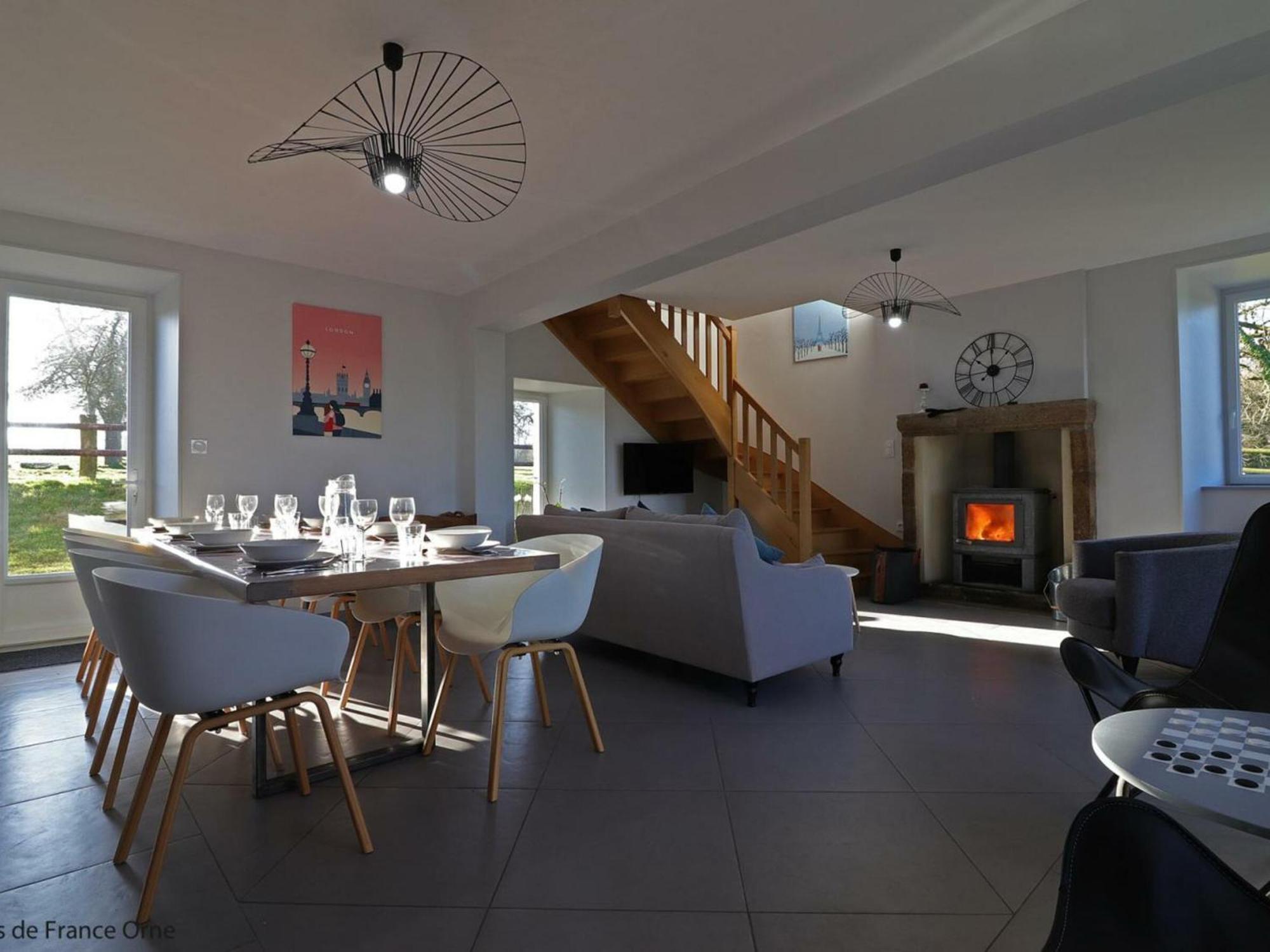 Maison Normande Renovee Avec Grand Jardin, Ideale Pour Famille, Proche Lac Et Randonnees - Fr-1-497-143 Menil-Gondouin ภายนอก รูปภาพ