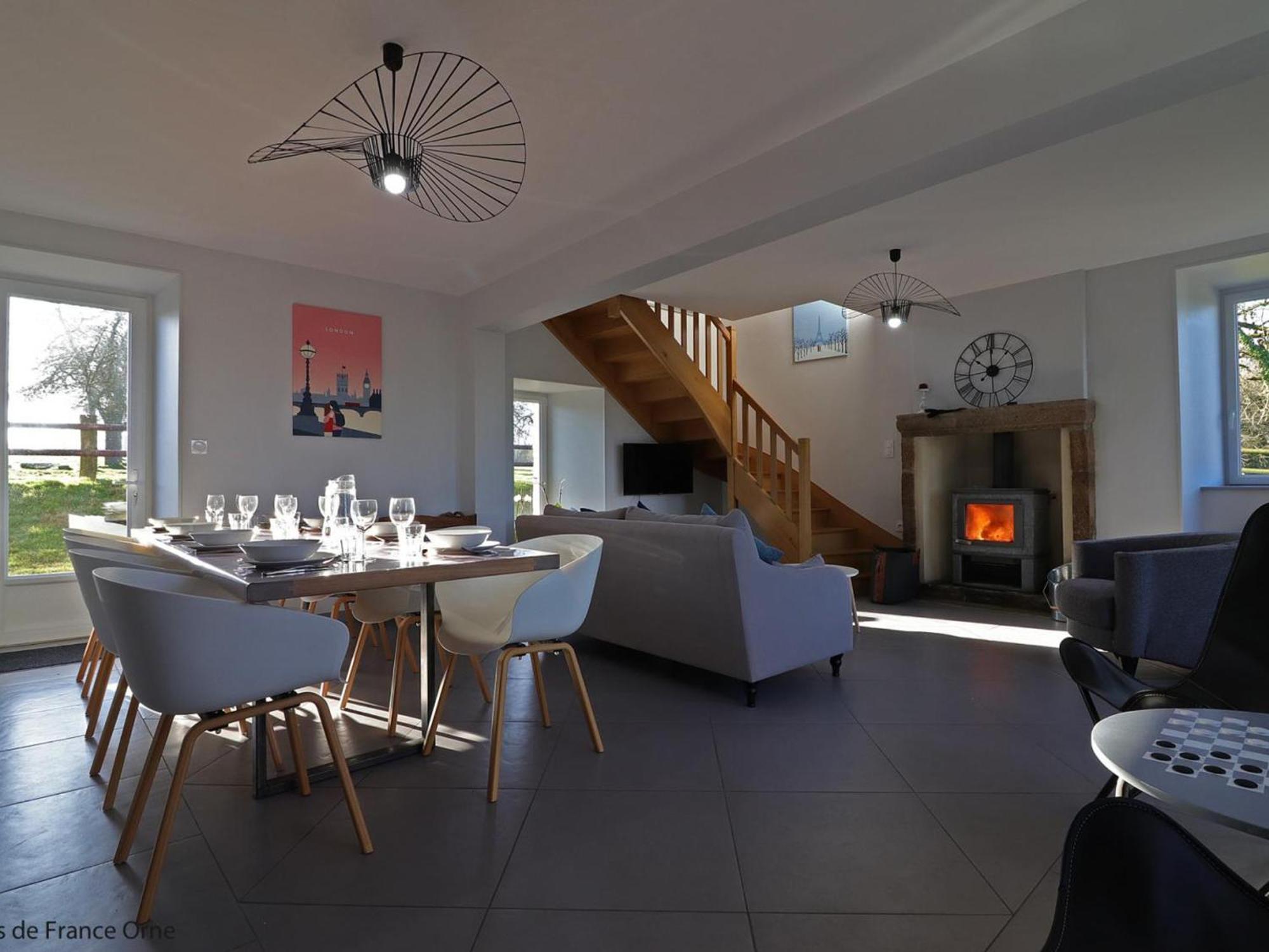Maison Normande Renovee Avec Grand Jardin, Ideale Pour Famille, Proche Lac Et Randonnees - Fr-1-497-143 Menil-Gondouin ภายนอก รูปภาพ